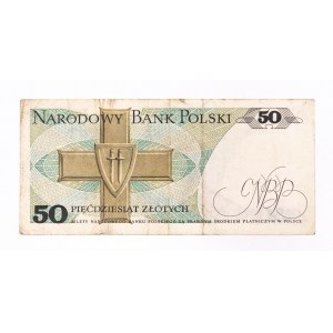 Poľsko, PRL (1944 - 1989), 50 ZŁOTYCH 1.06.1982, séria EB.