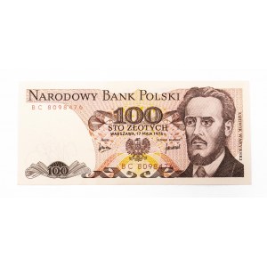 Polsko, PRL (1944 - 1989), 100 ZŁOTYCH 17.05.1976, série BC.