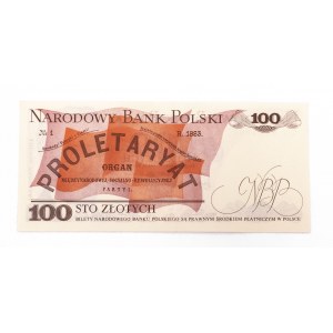Poland, PRL (1944 - 1989), 100 ZŁOTYCH 17.05.1976, CU series.