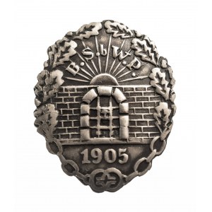 Poland, badge of the Nonpartisan Association of Former Political Prisoners from 1893 - 1918