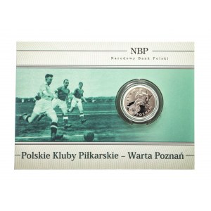 Polska, Rzeczpospolita od 1989, 5 złotych 2013, Warta Poznań - Polskie Kluby Piłkarskie