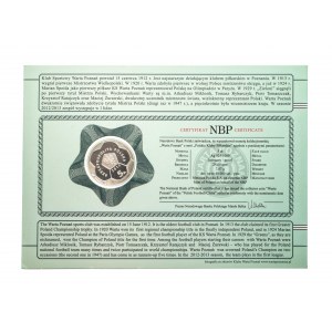 Poland, Republic since 1989, 5 zloty 2013, Warta Poznan - Polish Football Clubs