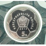 Poland, Republic since 1989, 5 zloty 2013, Warta Poznan - Polish Football Clubs