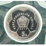 Polska, Rzeczpospolita od 1989, 5 złotych 2013, Warta Poznań - Polskie Kluby Piłkarskie