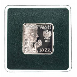 Polska, Rzeczpospolita od 1989 roku, 10 złotych 2013, Agnieszka Osiecka - Historia Polskiej Muzyki Rozrywkowej