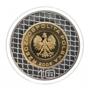 Polska, Rzeczpospolita od 1989 roku, 10 złotych 2006, Mistrzostwa Świata w Piłce Nożnej Niemcy 2006