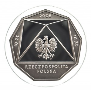 Poľsko, Poľská republika od roku 1989, 10 zlotých 2006, Varšavská ekonomická škola - 100 rokov