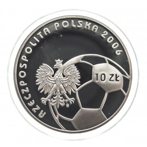 Polsko, Polská republika od roku 1989, 10 zlatých 2006, Mistrovství světa ve fotbale Německo 2006