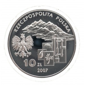 Polska, Rzeczpospolita od 1989 roku, 10 złotych 2007, Ignacy Domeyko