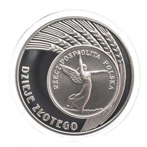 Polska, Rzeczpospolita od 1989 roku, 10 złotych 2007, Dzieje Złotego - 5 złotych 1928