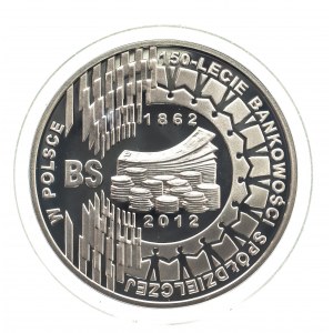 Polska, Rzeczpospolita od 1989 roku, 10 złotych 2012, 150-lecie Bankowości Spółdzielczej w Polsce