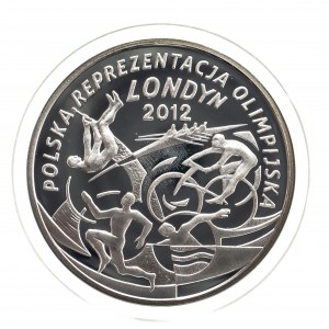 Polska, Rzeczpospolita od 1989 roku, 10 złotych 2012, Polska Reprezentacja Olimpijska - Londyn 2012