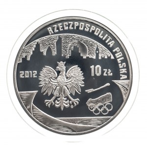 Polska, Rzeczpospolita od 1989 roku, 10 złotych 2012, Polska Reprezentacja Olimpijska - Londyn 2012