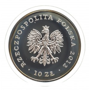 Polska, Rzeczpospolita od 1989 roku, 10 złotych 2012, 150 lat Muzeum Narodowego w Warszawie