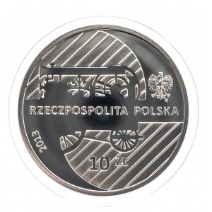 Polen, Republik Polen seit 1989, 10 Zloty 2013, Hipolit Cegielski