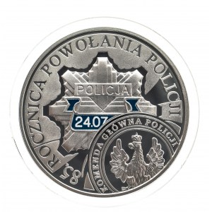 Poľsko, Poľská republika od roku 1989, 10 PLN 2004, 85. výročie založenia Policajného zboru