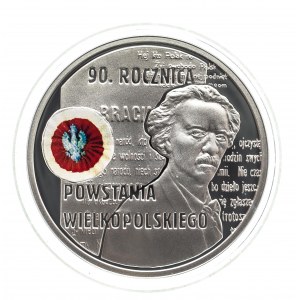 Polen, Republik Polen seit 1989, 10 PLN 2008, 90. Jahrestag des Wielkopolska-Aufstands