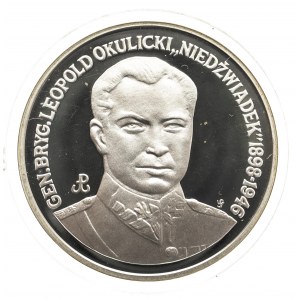 Polska, Rzeczpospolita od 1989 roku, 200000 złotych 1991, Leopold Okulicki Nieźwiadek
