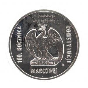 Polen, Republik Polen seit 1989, 10 Zloty 2021, 100. Jahrestag der Märzverfassung