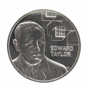 Poland, the Republic since 1989, 10 zloty 2021, Great Polish Economists - Edward Taylor