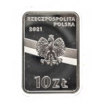 Polen, Republik Polen seit 1989, 10 zl 2021, Hundertjahrfeier der Wiedererlangung der Unabhängigkeit Polens - Ignacy Daszyński