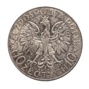 Polska, II Rzeczpospolita (1918-1939), 10 złotych Kobieta 1932, Warszawa.