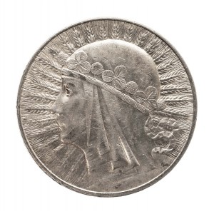 Poland, Second Republic (1918-1939), 10 gold Woman 1932, Warsaw.