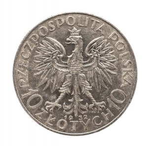 Polska, II Rzeczpospolita (1918-1939), 10 złotych Kobieta 1932, Warszawa.