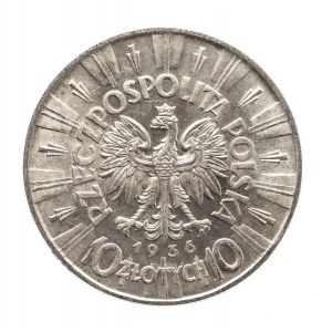 Polsko, Druhá republika (1918-1939), 10 zlotých 1936 Piłsudski, Varšava
