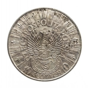 Polsko, Druhá republika (1918-1939), 10 zlotých 1934, Piłsudski - Strzelecki