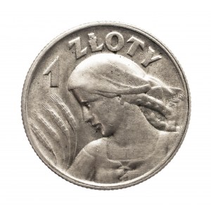 Polska, II Rzeczpospolita (1918-1939), 1 złoty 1925 Żniwiarka, Londyn