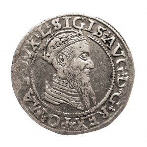 Polsko, Zikmund II August (1545-1572), čtyřúhelník 1566, Vilnius.