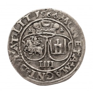 Polska, Zygmunt II August (1545-1572), czworak 1566, Wilno.