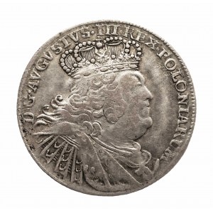 Polska, August III Sas (1733-1763), ort 1755 EC, efraimek