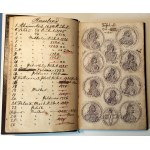 Handwritten catalog of coin collection, kept between 1873 and 1929, in German