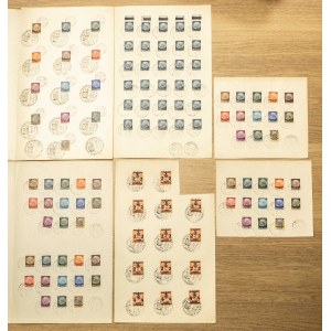 Generalna Gubernia, zestaw znaczków, Zakopane 1940