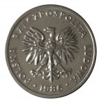 Polsko, PRL (1944-1989), 20 zlotých 1986, velké číslice, Varšava
