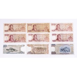 Greece, set of 9 banknotes.