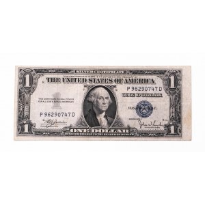 USA, $1 1935 C, STŘÍBRNÝ CERTIFIKÁT.