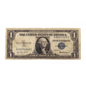 USA, $1 1935 F, STŘÍBRNÝ CERTIFIKÁT.