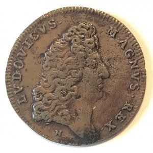 Poland/France, token for the abdication of John II Casimir, 1669, Montpellier
