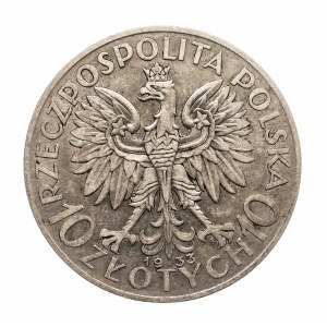 Polska, II Rzeczpospolita (1918-1939), 10 złotych 1933, Warszawa.