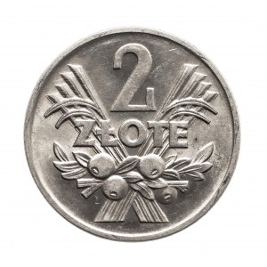 Polska, PRL (1944-1989), 2 złote 1958 Kłosy, Warszawa