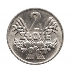 Poland, People's Republic of Poland (1944-1989), 2 zloty 1960, Warsaw.