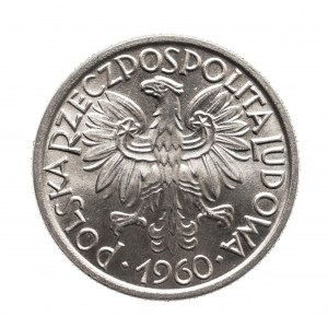 Polsko, PRL (1944-1989), 2 zloté 1960, Varšava.