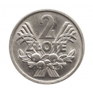 Polska, PRL (1944-1989), 2 złote 1971, Warszawa.