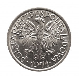 Poland, People's Republic of Poland (1944-1989), 2 zloty 1971, Warsaw.