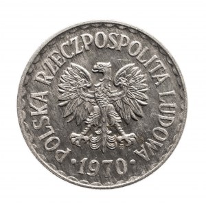 Polska, PRL (1944-1989), 1 złoty 1970, Warszawa