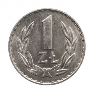 Poland, PRL (1944-1989), 1 zloty 1974, Warsaw