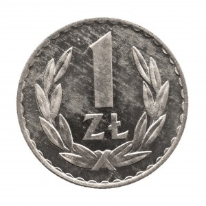 Polsko, PRL (1844-1989), 1 zlotý 1975, Varšava